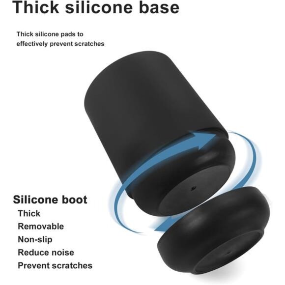 Matte Black Toothbrush Holder Silicone Tumbler Cup Bathroom Organizer Modern - Picture 4 of 7